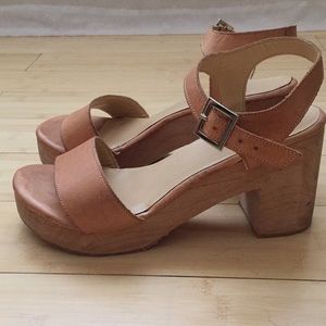 American Apparel Wooden Heels